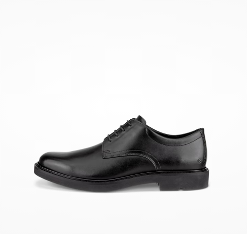 کفش چرمی مردانه اکو دانمارک مدل Metropole London - طراحی کلاسیک با راحتی مدرن رنگ مشکی